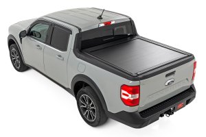 Ford Maverick Powered Retractable Bed Cover - Rough Country - Powered Retractable, 4'6